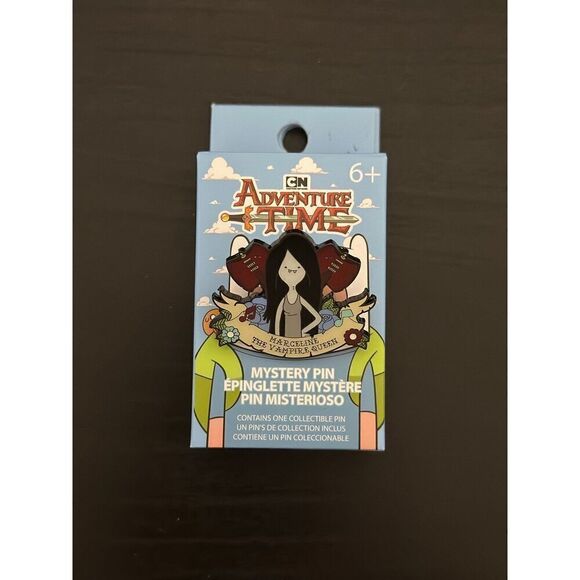 Loungefly Adventure Time Marceline the Vampire Queen Portrait Banner Enamel Pin - Picture 1 of 4